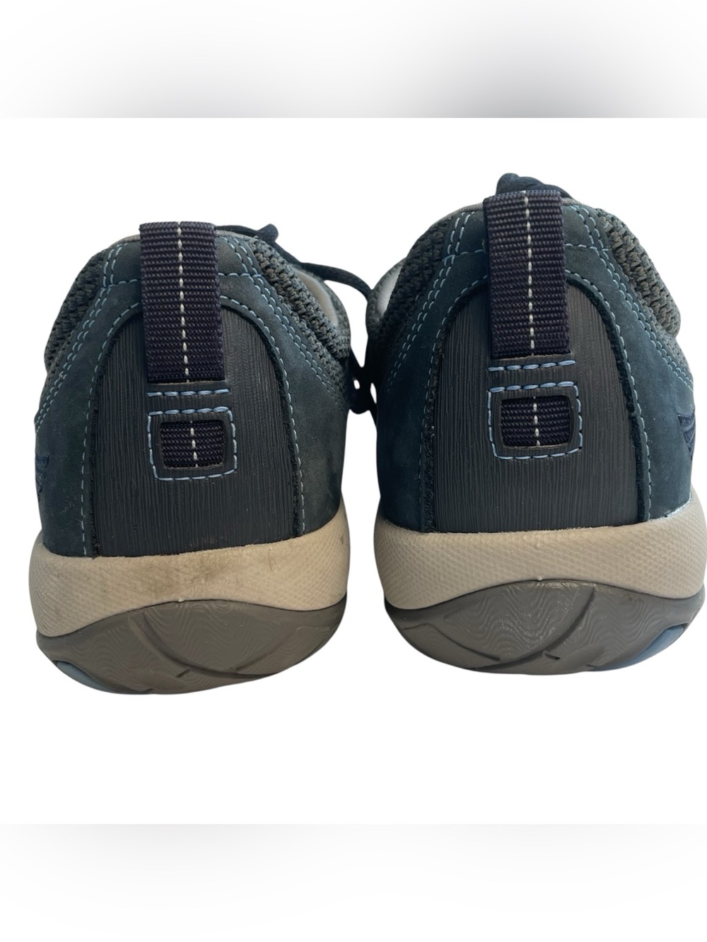 Dansko Women's Paisley Sneakers Navy Blue Leather Vibram Soles Size 10-10.5 Wide - Picture 9 of 14